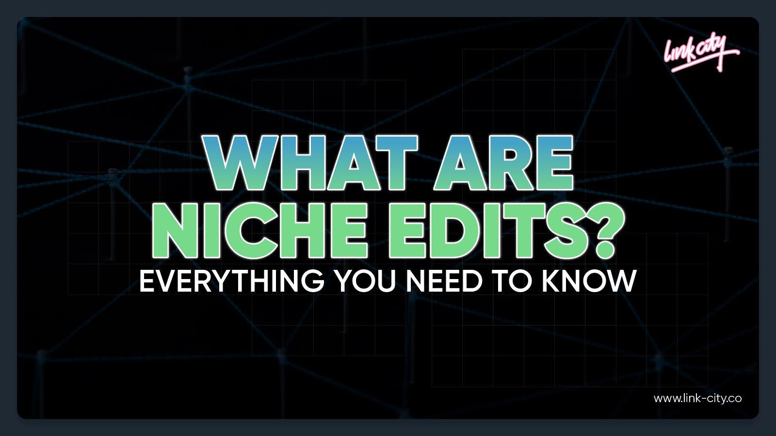 What Are Niche Edits? Everything You Need To Know